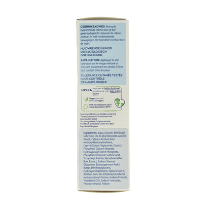 Nivea Essentials hydraterende dagcreme norm/gem SPF15 50 Milliliter