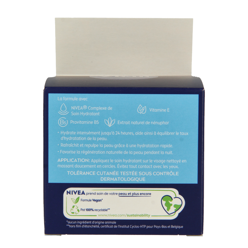 Nivea Essentials nachtcreme normale/gemengde huid 50 Milliliter