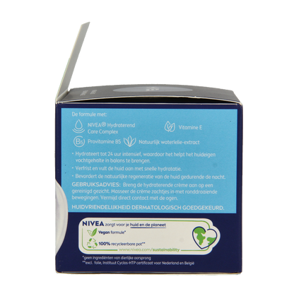 Nivea Essentials nachtcreme normale/gemengde huid 50 Milliliter