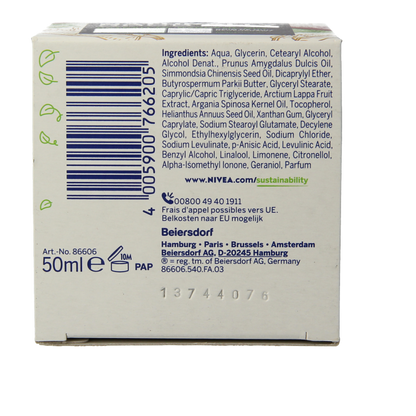 Nivea Naturally good nachtcreme anti-age  50 Milliliter