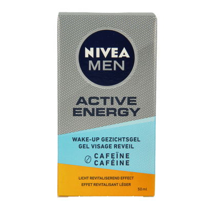 Nivea Men active energy gezichtsgel fresh look 50 Milliliter