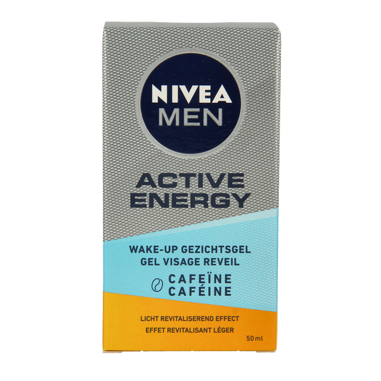 Nivea Men active energy gezichtsgel fresh look 50.00 Milliliter