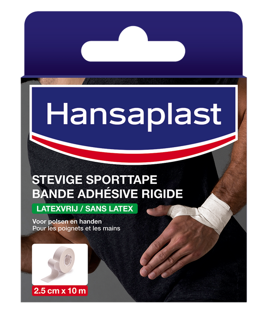 Hansaplast Sport tape smal 2.50cm x 10m 1 Rol
