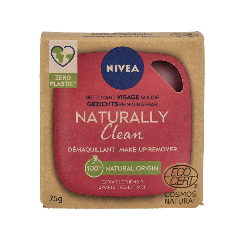 Nivea Naturally clean make up remover  75 Gram