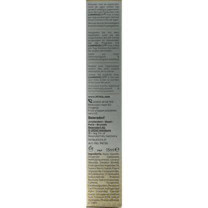 Nivea Cellular luminous anti spot oog 50 Milliliter