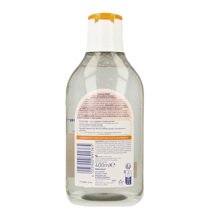 Nivea Micellair water energy met vitamine C  400 Milliliter