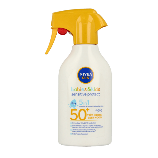 Nivea Sun kids sensitive spray SPF50+ 270 Milliliter