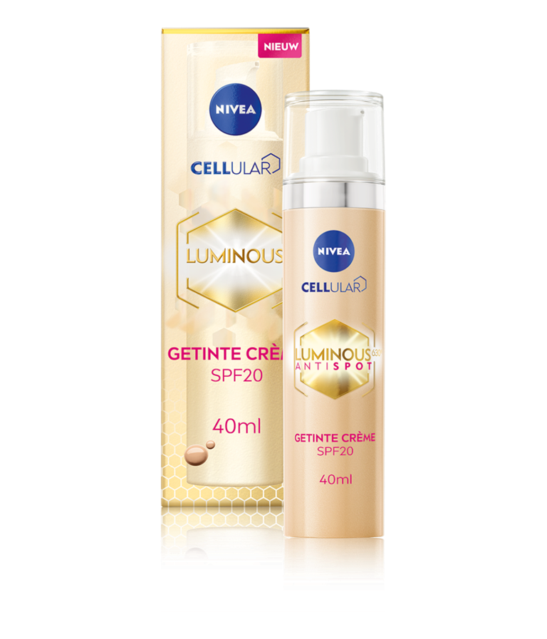 Nivea Luminous 630 getinte dagcreme SPF20 40 Milliliter