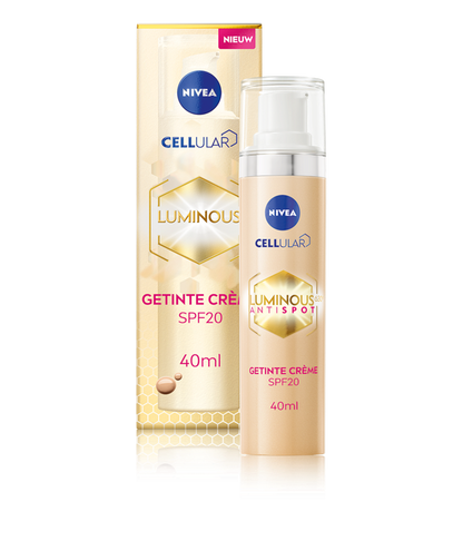 Nivea Luminous 630 getinte dagcreme SPF20 40 Milliliter