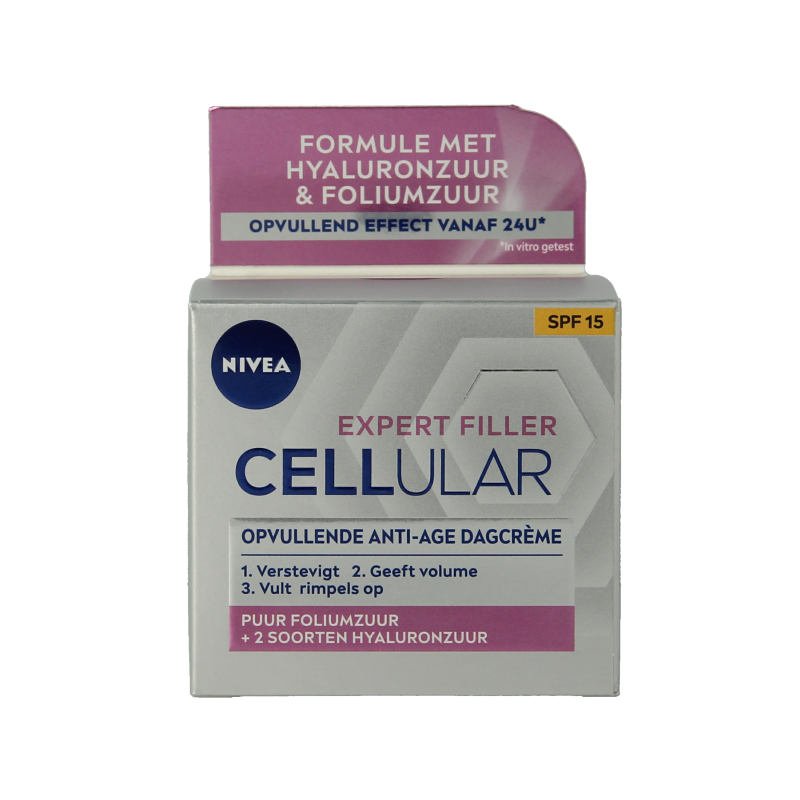 Nivea Cellular expert filler  hyaluronzuur & foliumzuur 50 Milliliter