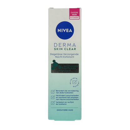 Nivea Derma skin clear night 40.00 Milliliter