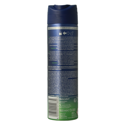Nivea Men deodorant spray fresh sensation 150 Milliliter