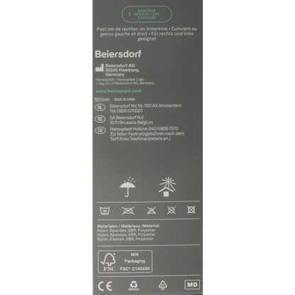 Hansaplast Sport kniebandage verstelbaar 1 Stuks