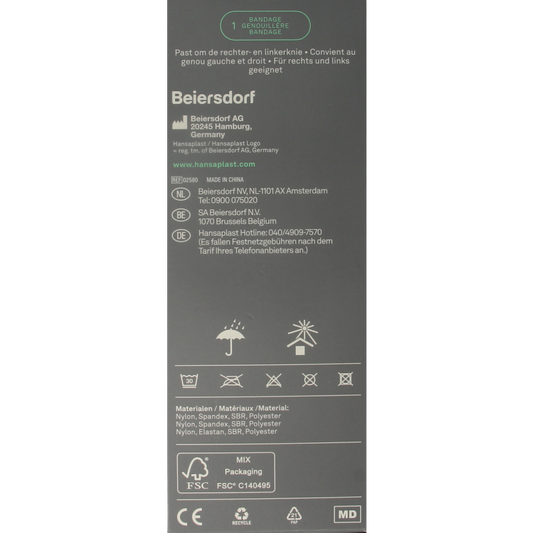 Hansaplast Sport kniebandage verstelbaar 1 Stuks