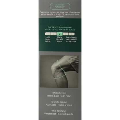 Hansaplast Sport kniebandage verstelbaar 1 Stuks