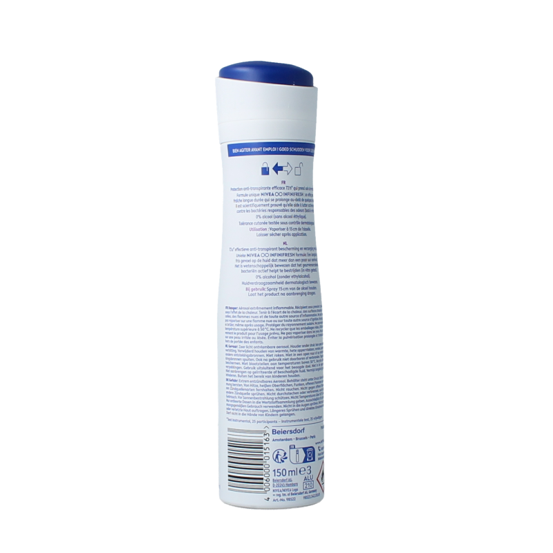 Nivea Deodorant spray fresh sensation 150 Milliliter