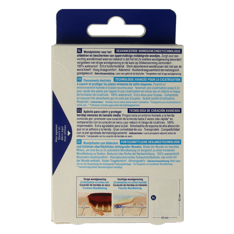 Hansaplast Snelle wondgenezing 8 Stuks