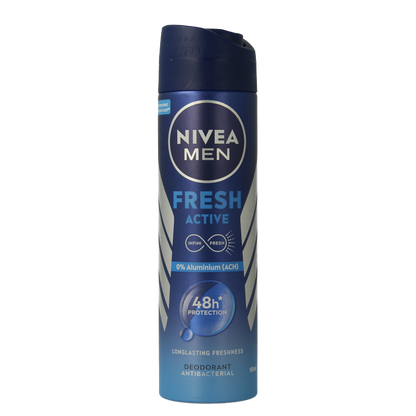 Nivea Men deodorant spray fresh active 150 Milliliter