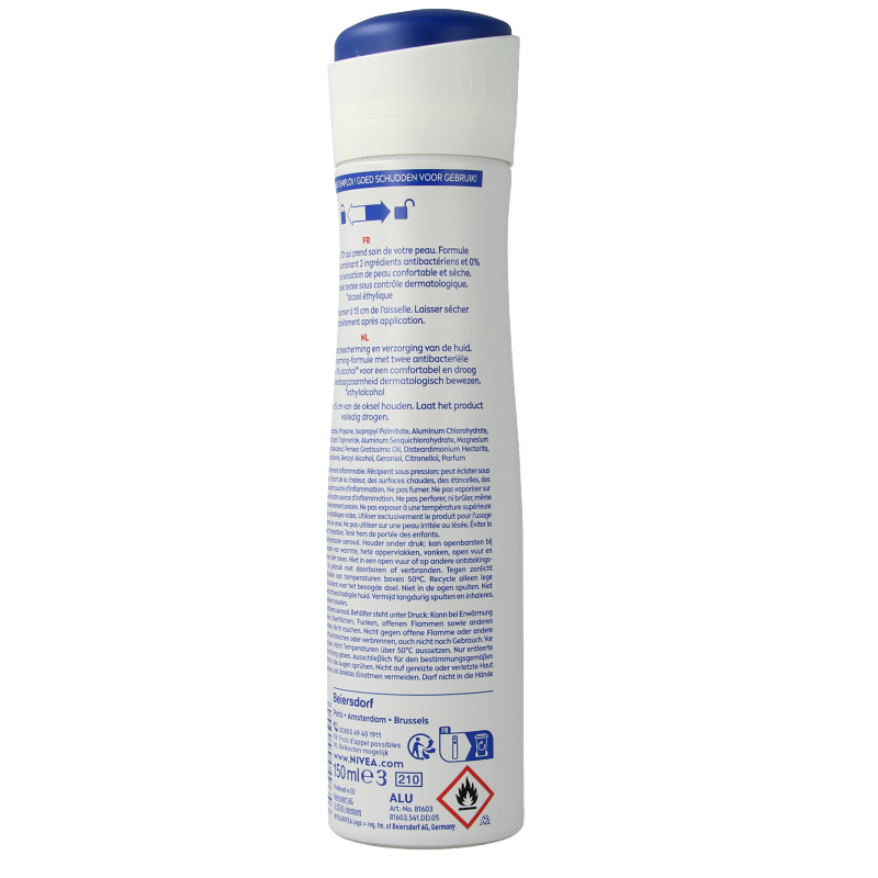Nivea Deospray dry comfort 150 Milliliter