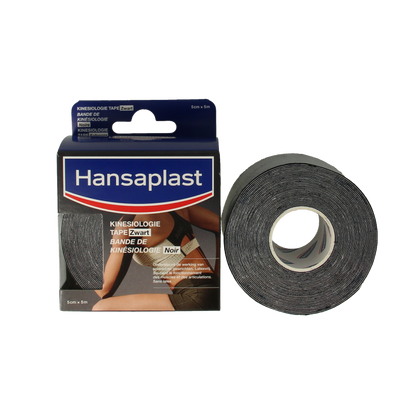 Hansaplast Kinesio tape zwart 1 Stuks