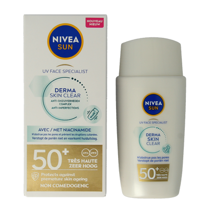 Nivea Sun face blemish control SPF50+ 40 Milliliter