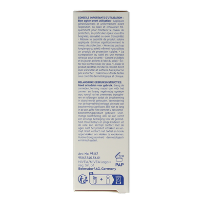 Nivea Sun face blemish control SPF50+ 40 Milliliter