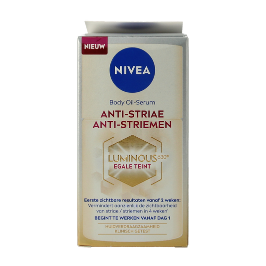 Nivea Nivea luminous 630  anti striae lichaam olieserum 100 Milliliter