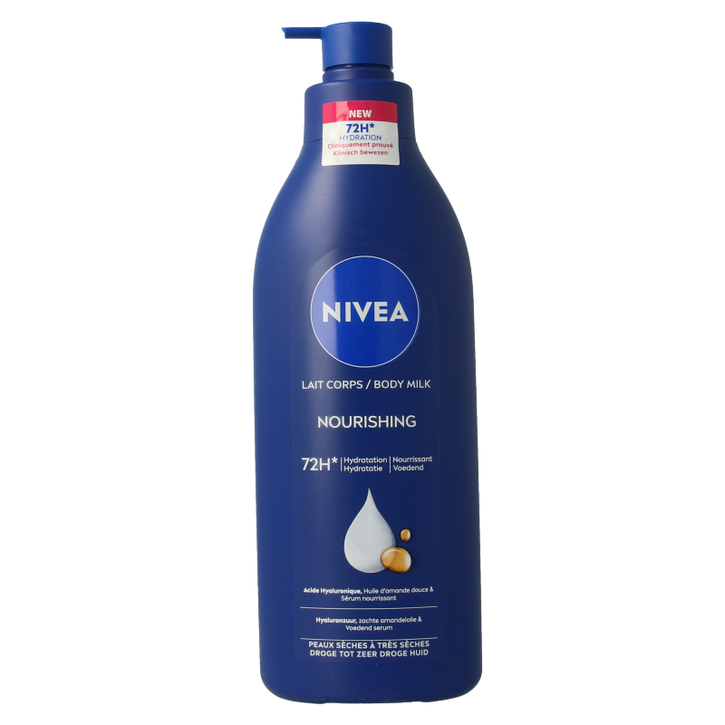 Nivea Verzorgende milk met pomp 400 Milliliter