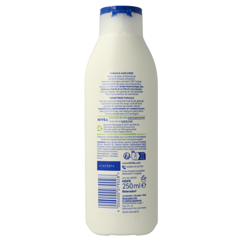 Nivea Express bodylotion 250 Milliliter
