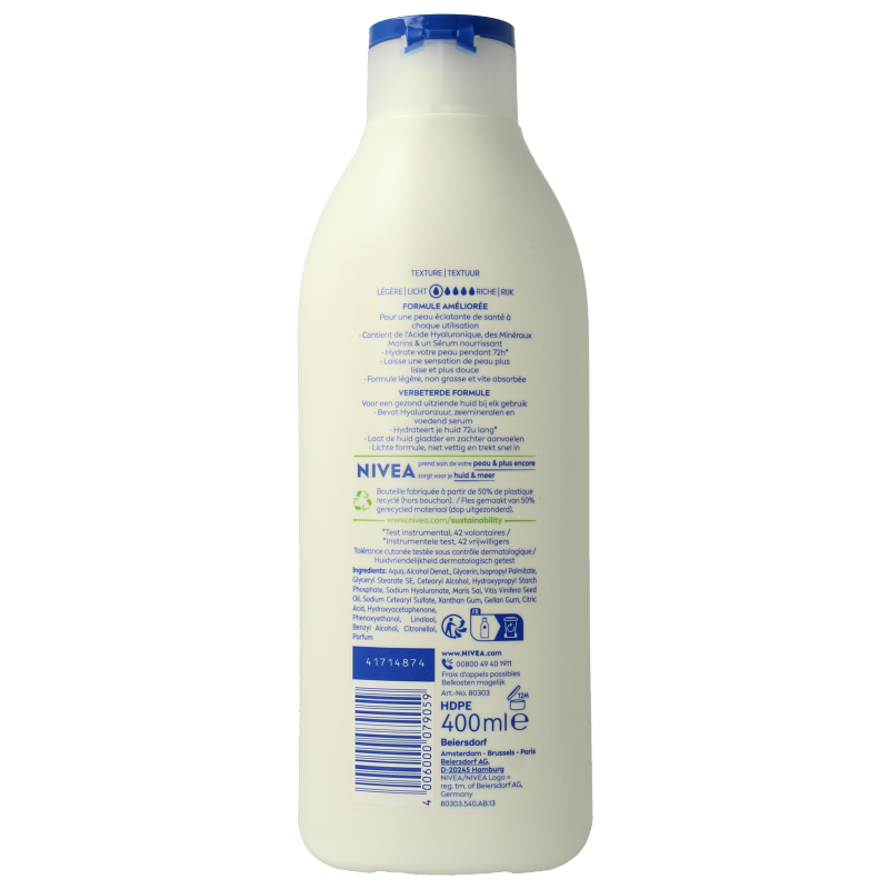 Nivea Express bodylotion 400 Milliliter