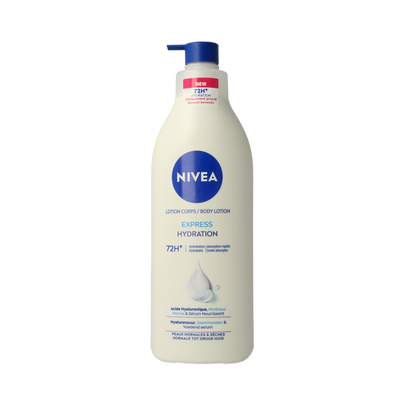 Nivea Express bodylotion met pomp 400 Milliliter