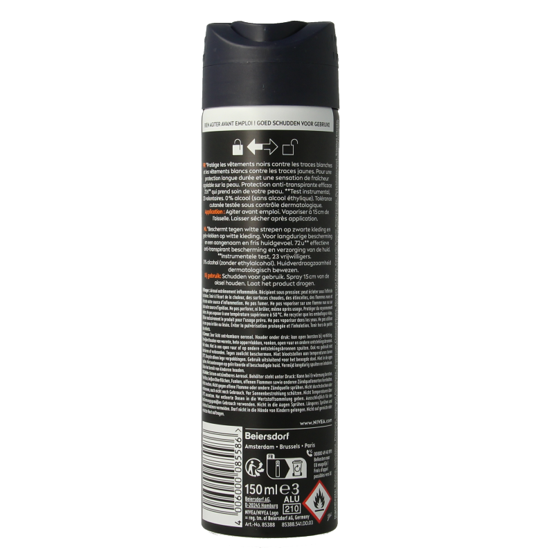 Nivea Men deodorant spray ultimate impact 150 Milliliter