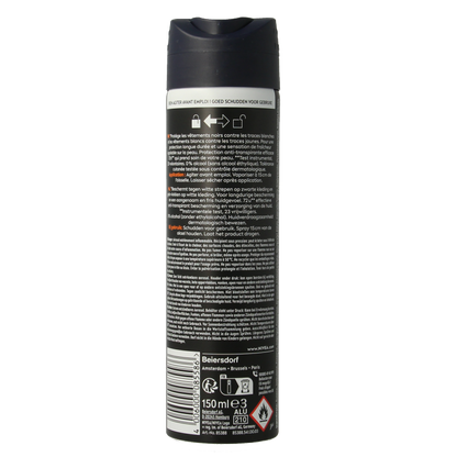 Nivea Men deodorant spray ultimate impact 150 Milliliter