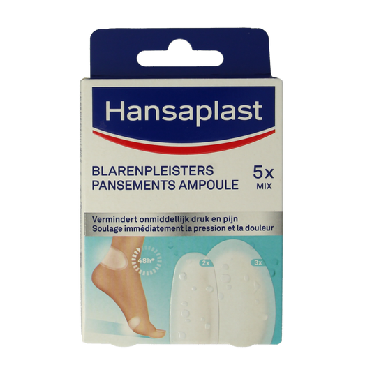 Hansaplast Blaarpleisters SOS mix pack 5 Stuks