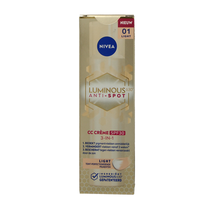 Nivea Cellular luminous 630 fluid light SPF30 40 Milliliter