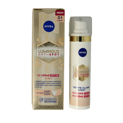 Nivea Cellular luminous 630 fluid light SPF30 40 Milliliter