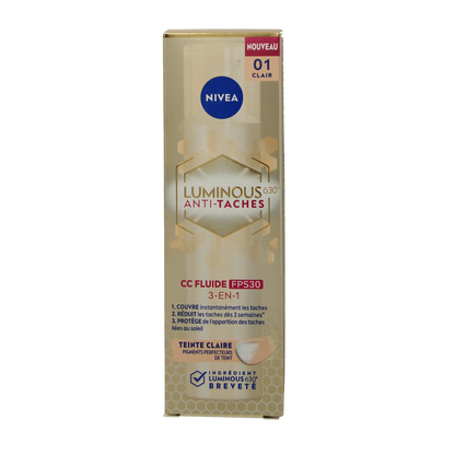 Nivea Cellular luminous 630 fluid light SPF30 40 Milliliter