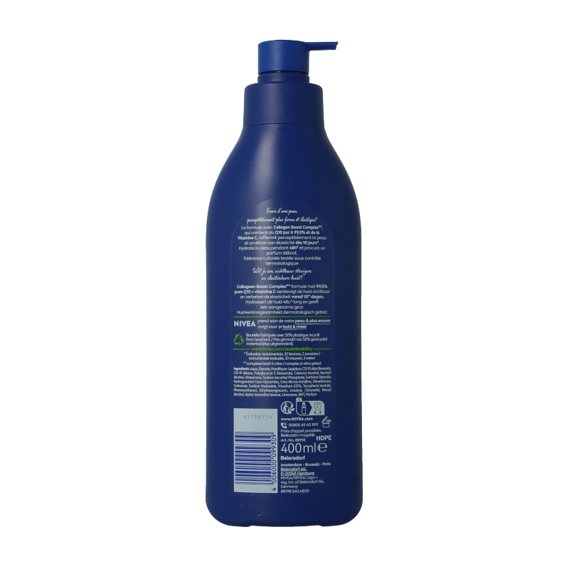 Nivea Body milk Q10 verstevigend met pomp 400 Milliliter