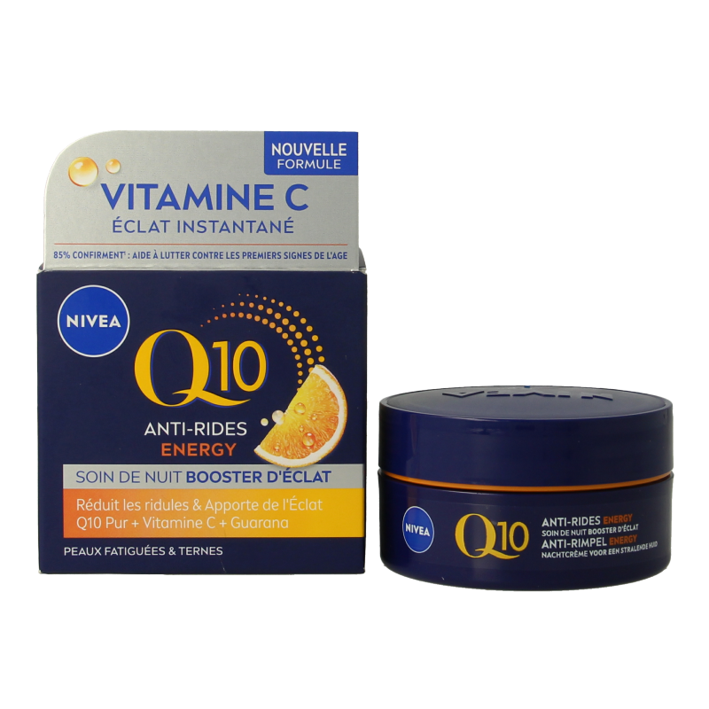 Nivea Q10 energy nachtcreme anti rimpel 50 Milliliter