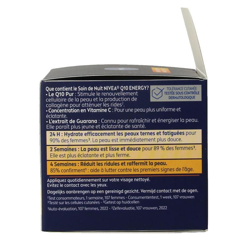 Nivea Q10 energy nachtcreme anti rimpel 50 Milliliter