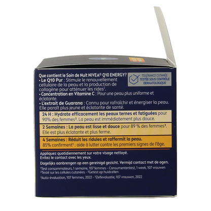 Nivea Q10 energy nachtcreme anti rimpel 50 Milliliter