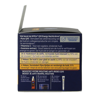 Nivea Q10 energy nachtcreme anti rimpel 50 Milliliter