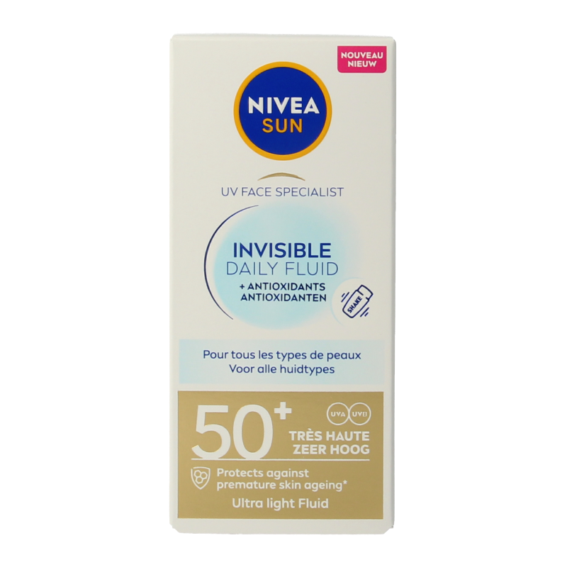 Nivea Sun face daily fluid SPF50+ 40 Milliliter