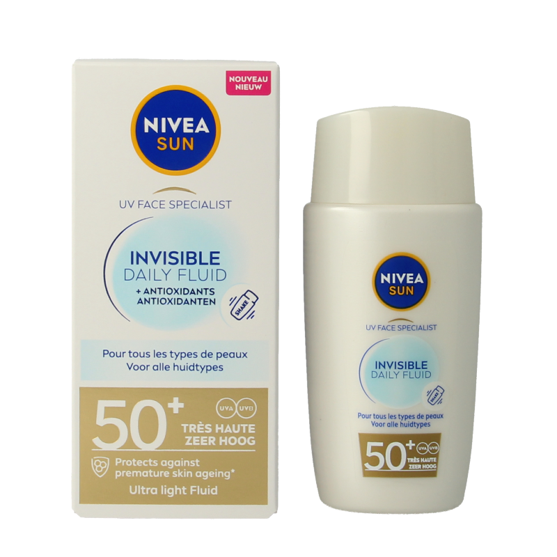 Nivea Sun face daily fluid SPF50+ 40 Milliliter