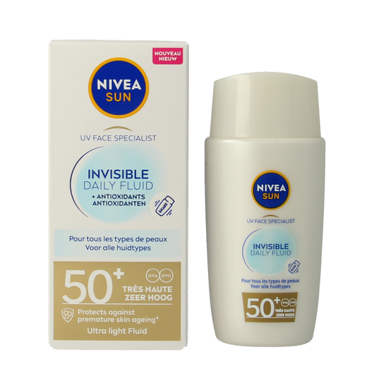 Nivea Sun face daily fluid SPF50+ 40 Milliliter