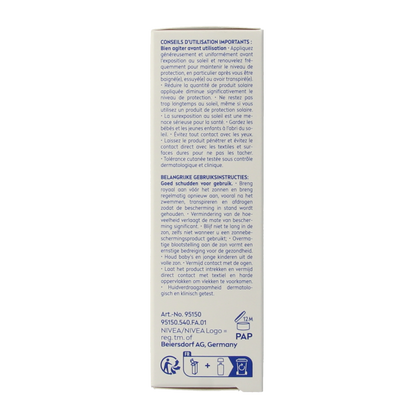 Nivea Sun face daily fluid SPF50+ 40 Milliliter