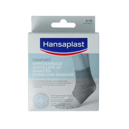 Hansaplast Sport enkel bandage S/M 1 Stuks