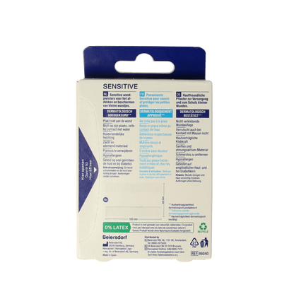 Hansaplast Sensitive 1m x 6cm 1 Stuks