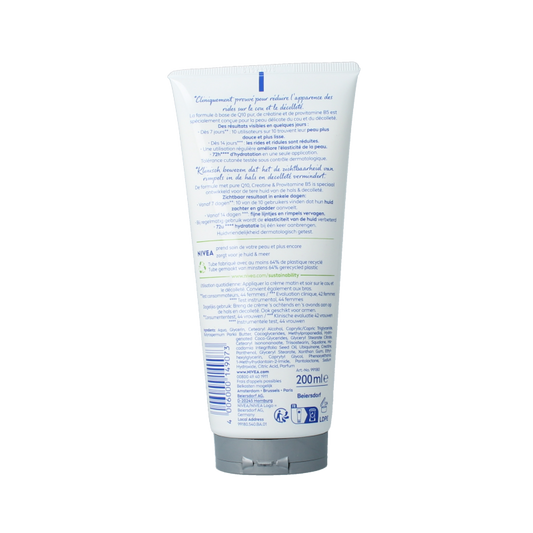 Nivea Q10 Hals & decollete creme 200 Milliliter