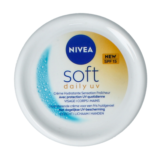 Nivea Bodycreme soft daily UV SPF15 200 Milliliter